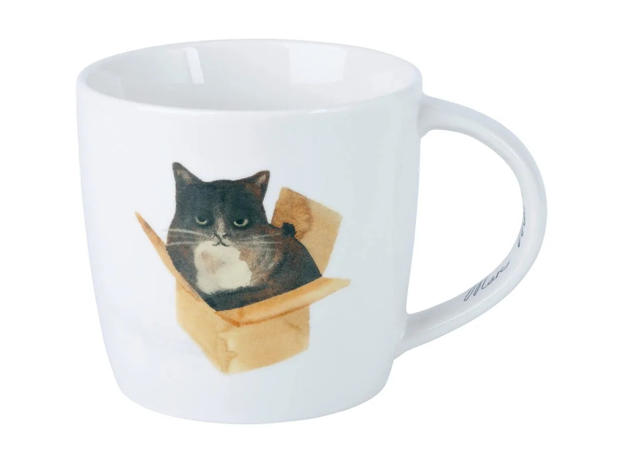 Maxwell & Williams tazza gatto 400ml Feline Friends in porcellana multicolore