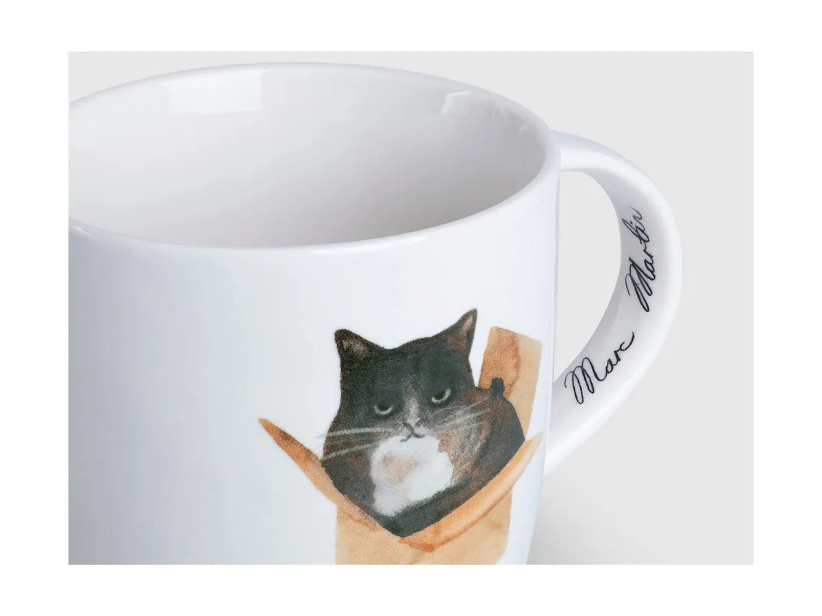 Maxwell & Williams tazza gatto 400ml Feline Friends in porcellana multicolore