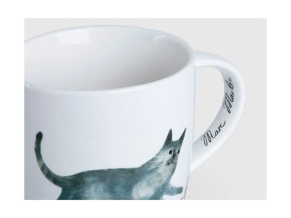 Maxwell & Williams Tazza Gatto Feline Friends 400ml in porcellana multicolore con manico
