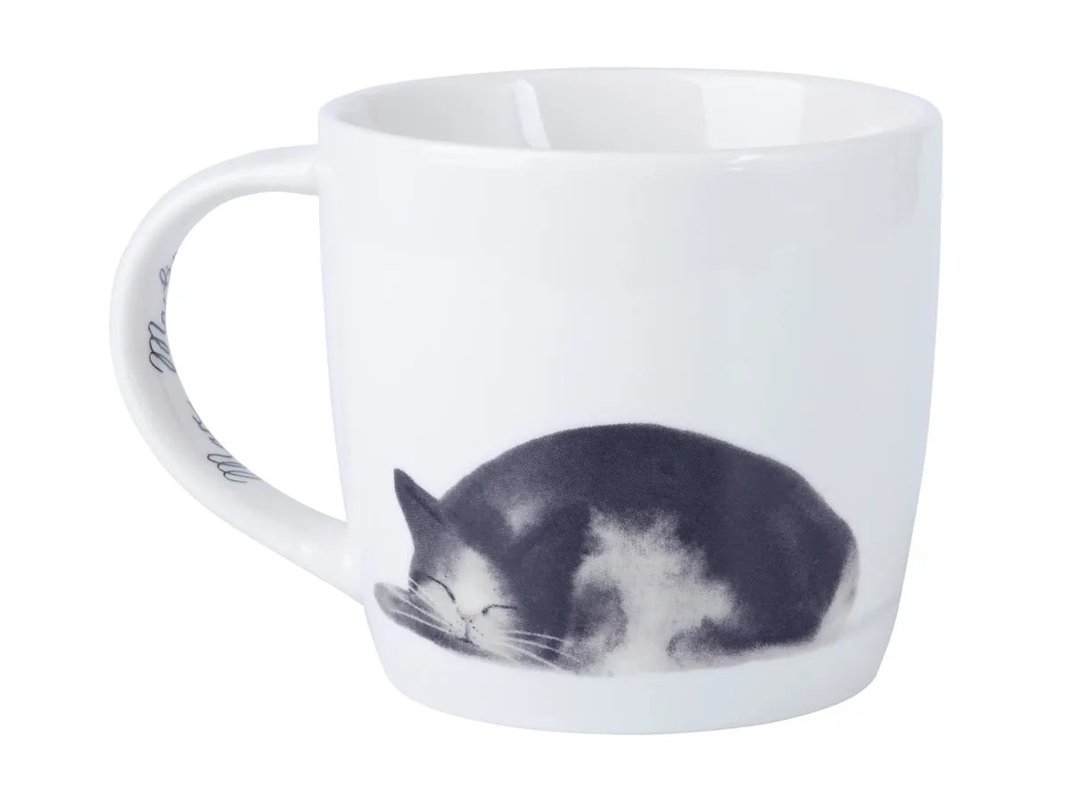 Maxwell & Williams tazza in porcellana 400ml Feline Friends multicolore con gatti