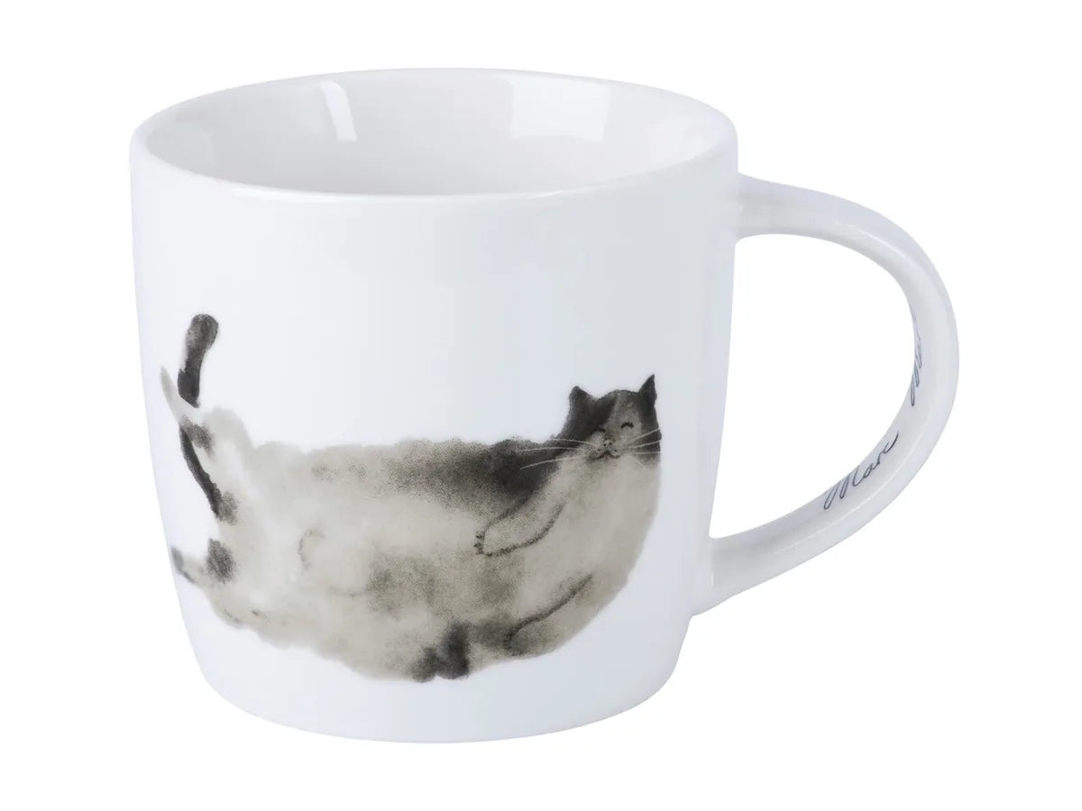 Maxwell & Williams tazza porcellana gatto Feline Friends multicolore 400ml