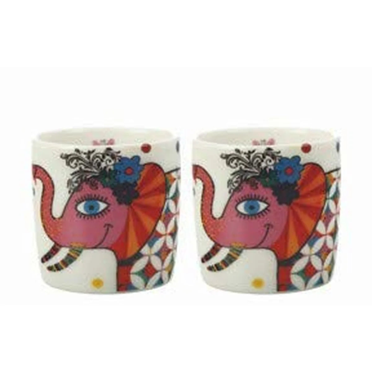 Maxwell & Williams Set 2 Tazze da Caffè Smile porcellana Princess - Stilmobili