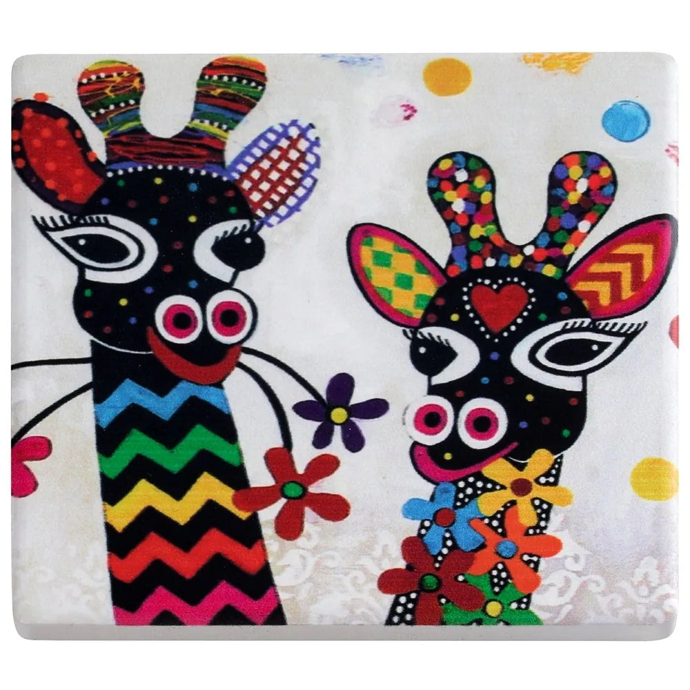 Maxwell & Williams sottovaso giraffa ceramica multicolore 9x9 cm