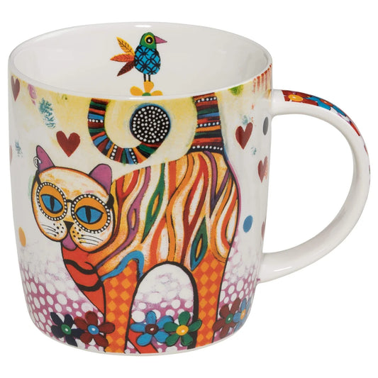 Maxwell & Williams tazza mucca Betsy in porcellana, colore coffee con stampa artistica