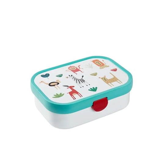 Mepal porta pranzo bento con inserto rimovibile e forchetta in plastica, design Space