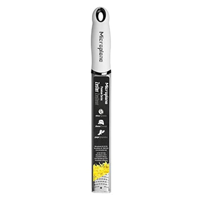 Microplane Zester grattugia acciaio inossidabile con manico ergonomico e cover protettiva