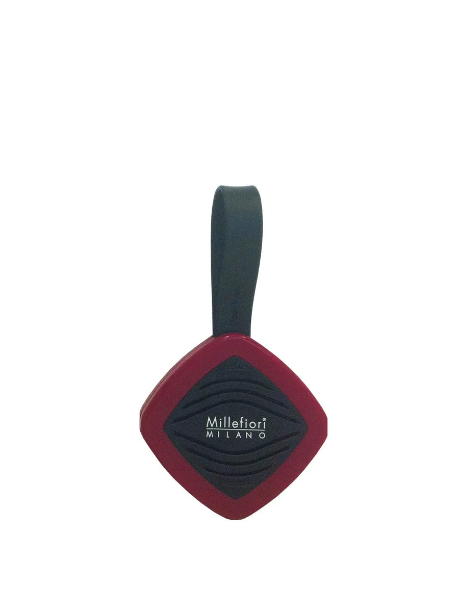 Millefiori diffusore da viaggio Jonquille rosso bordeaux e nero, design multifunzione