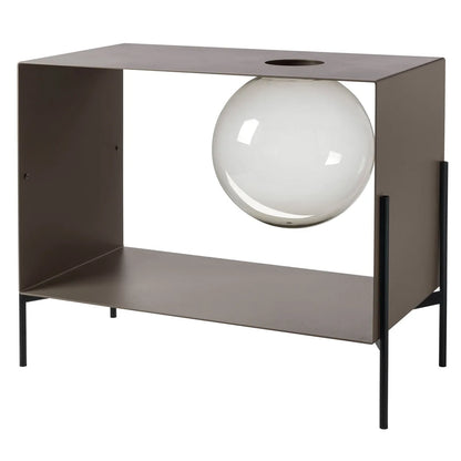 Arti & Mestieri Mobile Soggiorno Globe Grande ferro design moderno base oro e nera