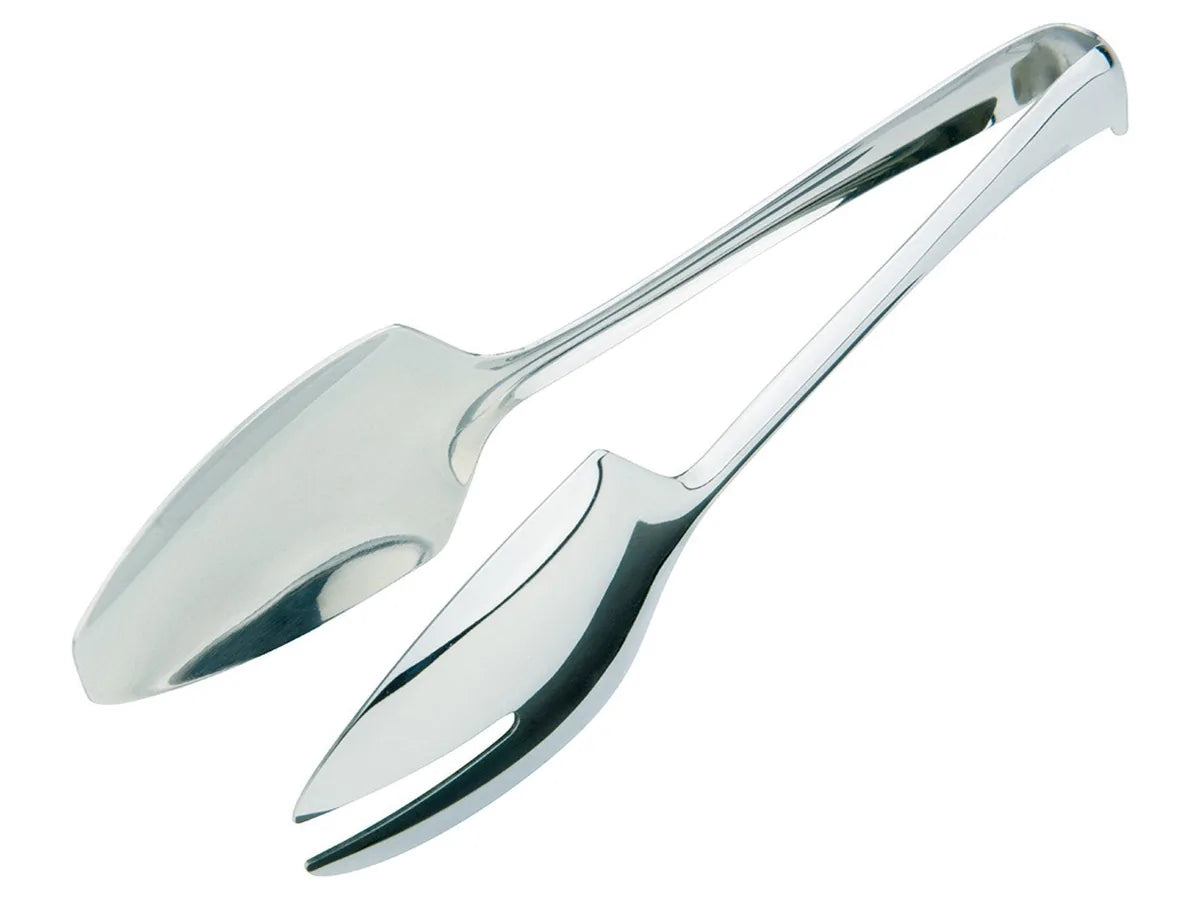 Ilsa pinza in acciaio inox 18/10 da 24 cm con cucchiaio da insalata
