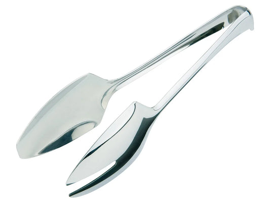 Ilsa pinza in acciaio inox 18/10 da 24 cm con cucchiaio da insalata