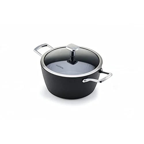Moneta Bollilatte Accordo acciaio inox con finitura icecoating nero satinato