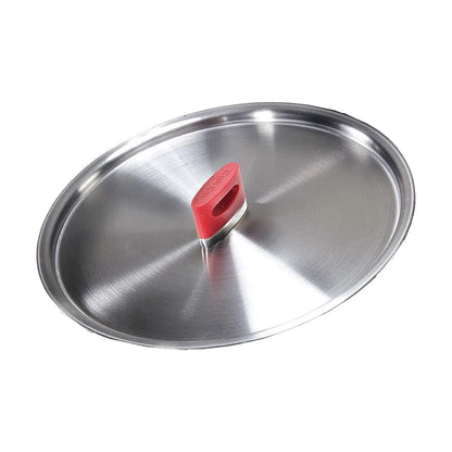 Moneta Casseruola con Coperchio 24cm alluminio forgiato rivestimento FINEGRES naturale
