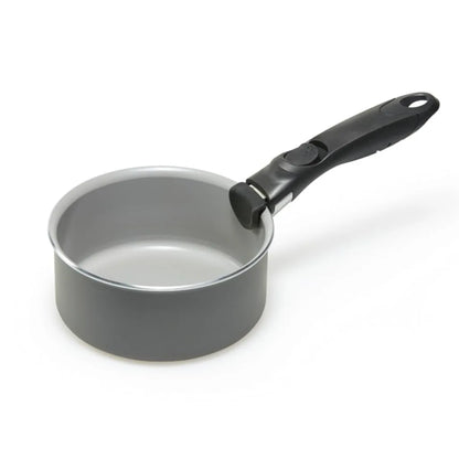 Moneta Casseruola Melodia 20cm alluminio riciclato rivestimento Finegres manico removibile