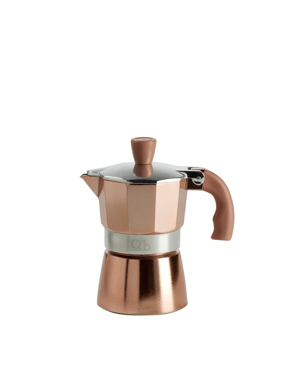 Mopita Caffettiera 1 tazza alluminio gold Fluo - design italiano