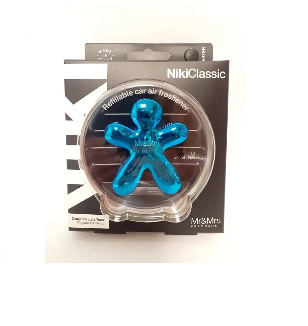 Mr&Mrs diffusore auto Niki profumo blu cobalto Equilibrium