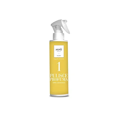 Muhà Deodorante Ambiente Spray 200ml Agrumi di Sicilia - profumazione naturale per la casa