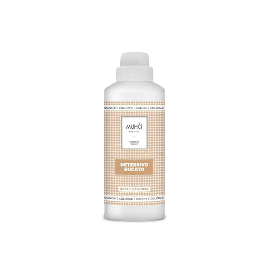 Muhà Detersivo Bucato Liquido 1000ml Rosa e Cashmere