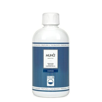 Muhà Profuma Bucato Lavatrice 400ml concentrato talco muschio bergamotto