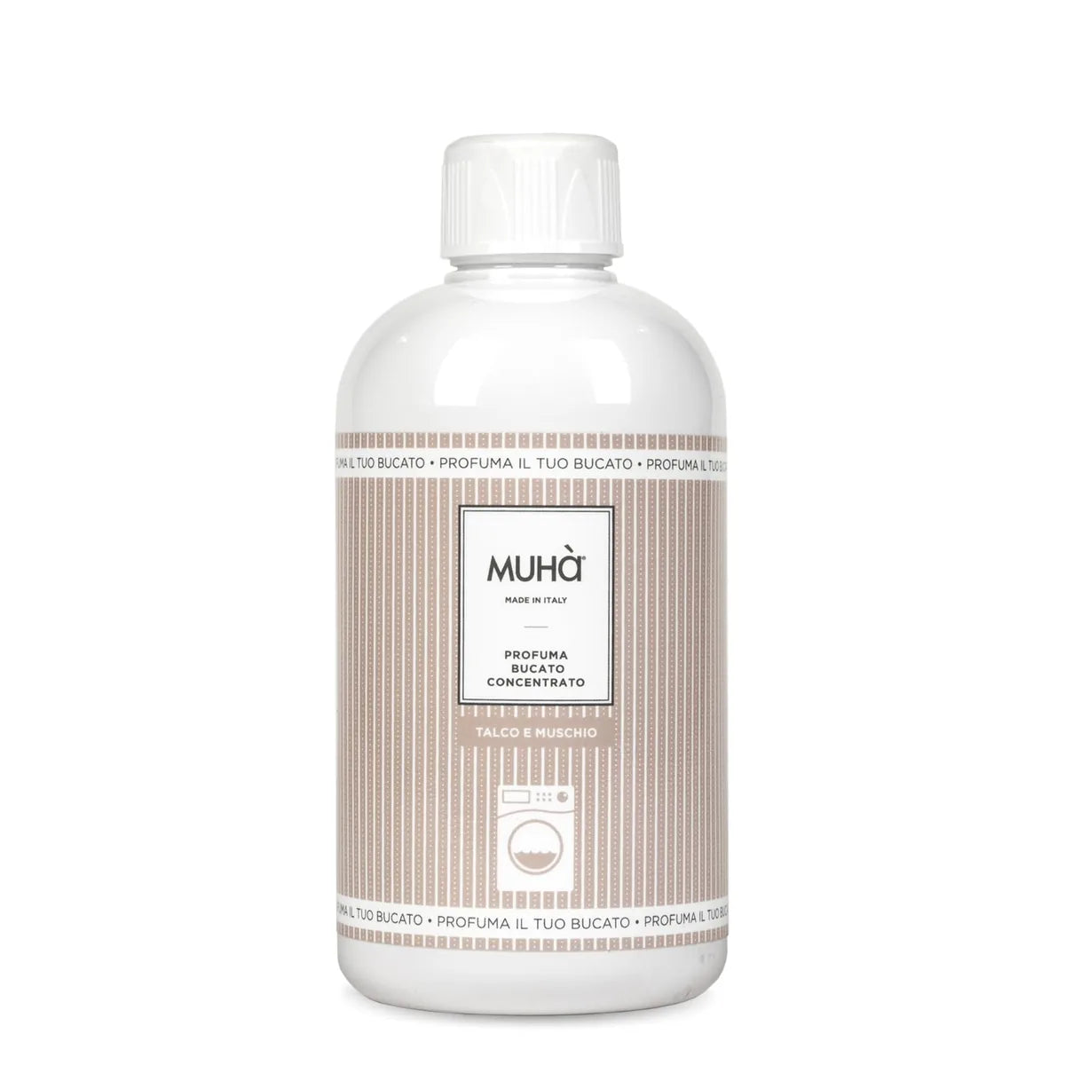 Muhà Profuma Bucato Lavatrice 400ml concentrato talco muschio bergamotto