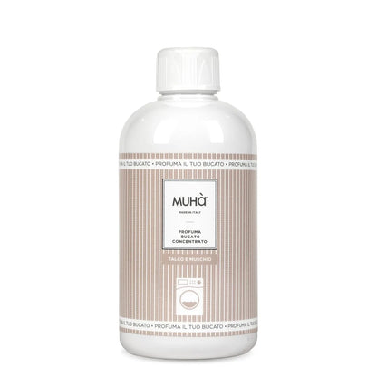 Muhà Profuma Bucato Lavatrice 400ml concentrato talco muschio bergamotto