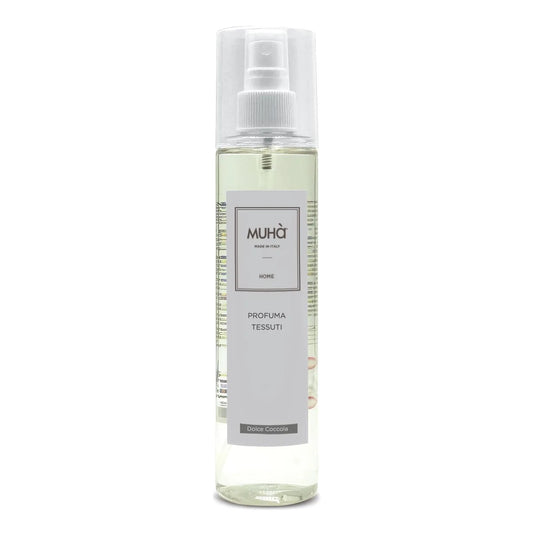 Muhà Profumatore Tessuti Spray Fragranza Dolce Coccola 250ml trasparente