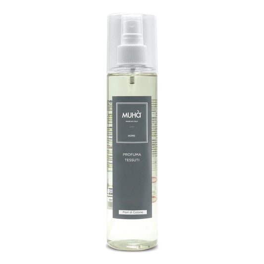 Muhà Deodorante Ambiente Spray 250ml Fiori di Cotone, trasparente - profuma tessuti
