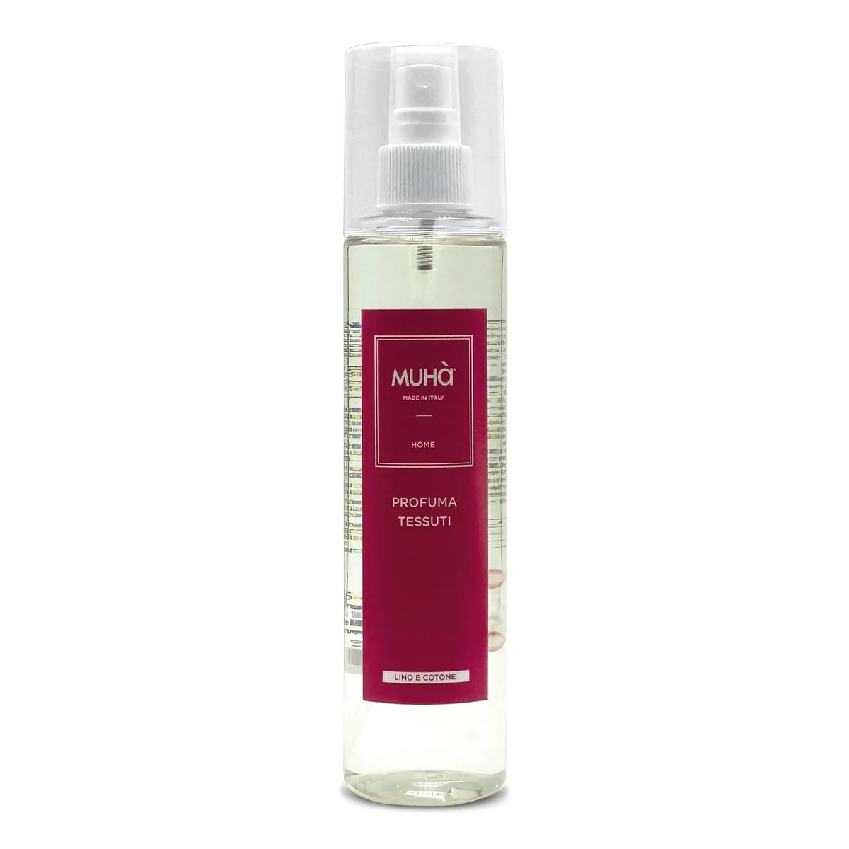 Muhà Deodorante Ambiente Spray 250ml Lino e Cotone trasparente