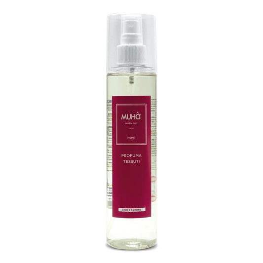 Muhà Deodorante Ambiente Spray 250ml Lino e Cotone trasparente