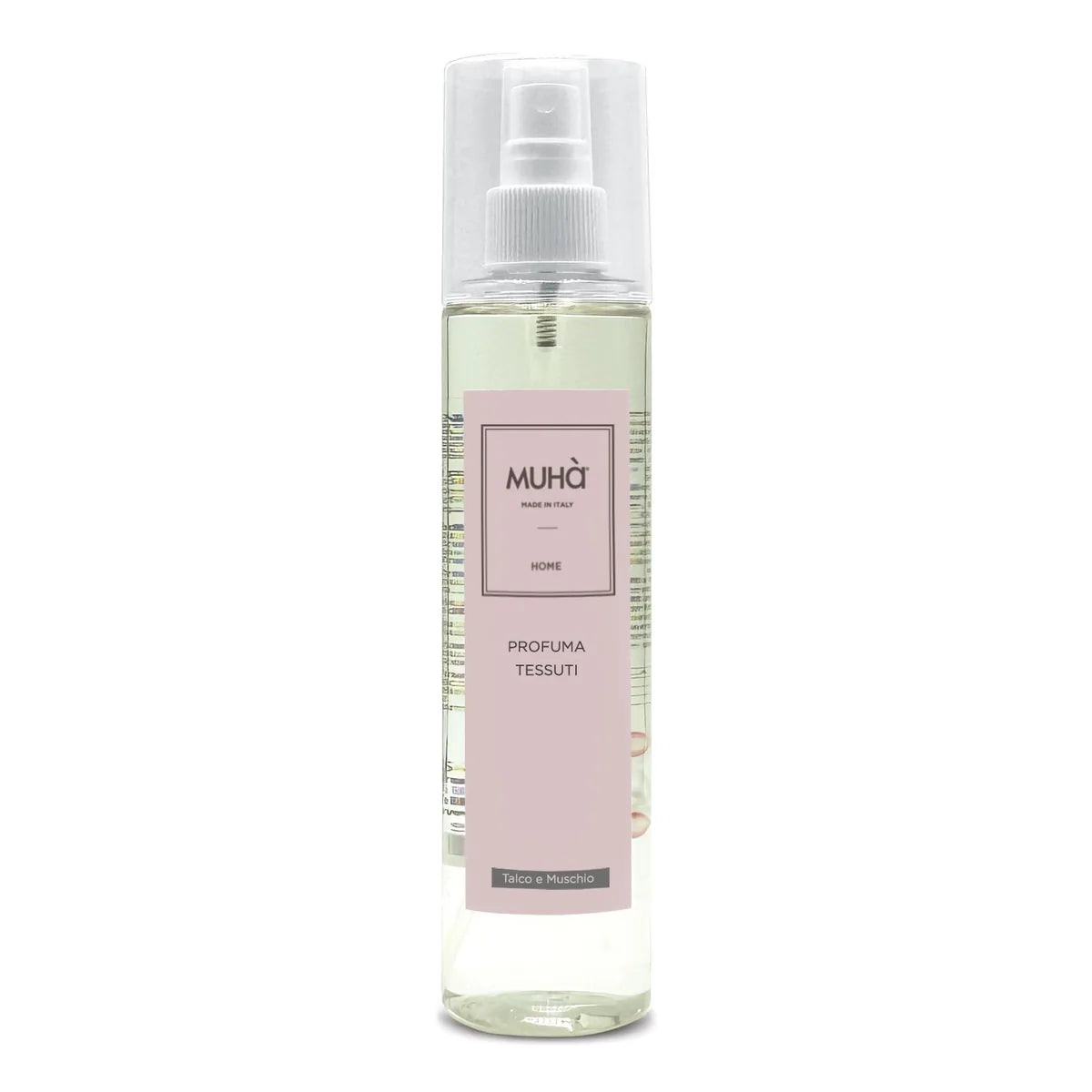 Muhà Deodorante Ambiente Spray 250ml Talco e Muschio trasparente