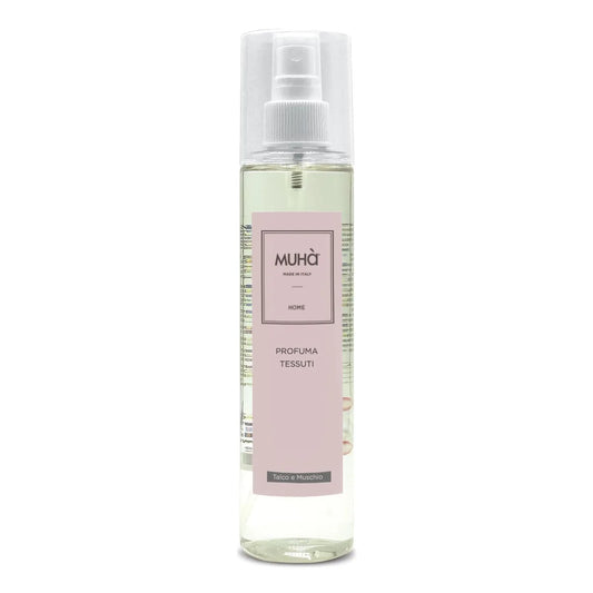 Muhà Deodorante Ambiente Spray 250ml Talco e Muschio trasparente