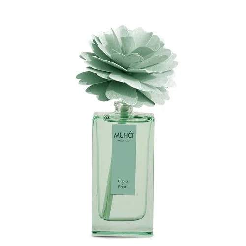 Muhà Art Diffuser diffusore profumo vetro peonia betulla naturale legni orientali