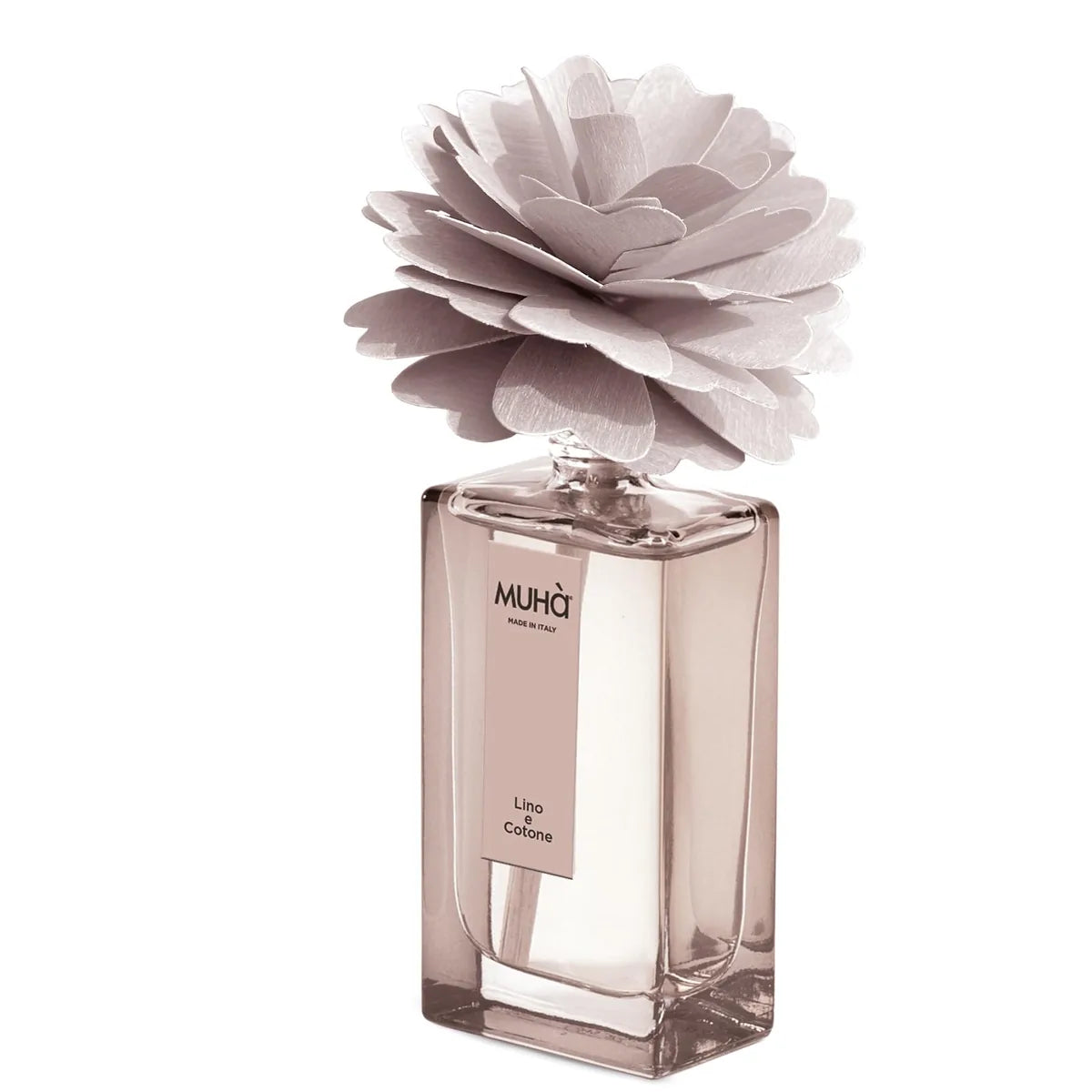 Muhà Art Diffuser diffusore profumo vetro peonia betulla naturale legni orientali