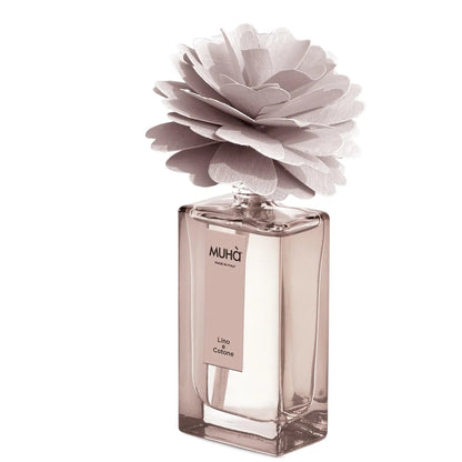 Muhà Art Diffuser diffusore profumo vetro peonia betulla naturale legni orientali