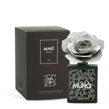 Muhà Art Diffuser diffusore profumo vetro peonia betulla naturale legni orientali