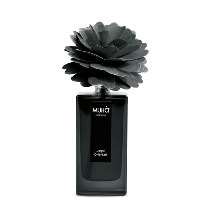 Muhà Art Diffuser diffusore profumo vetro peonia betulla naturale legni orientali