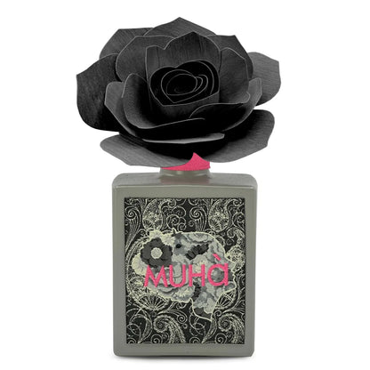 Muhà Art Diffuser profumatore ambiente vetro verniciato diffusore legno betulla fragranza Fiori di Cotone
