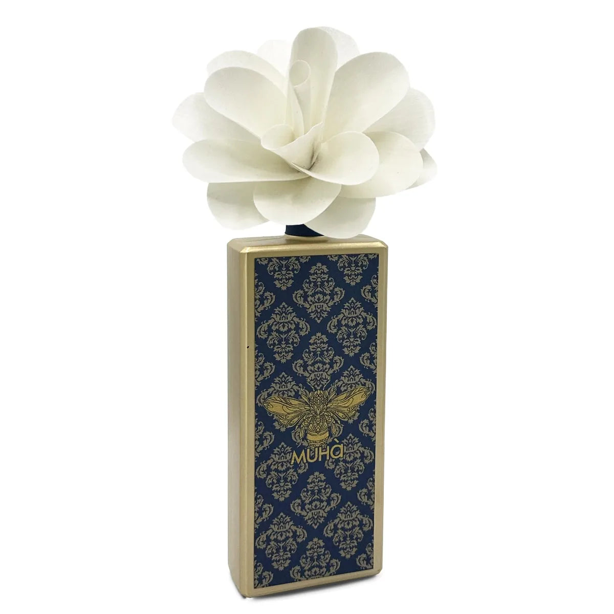 Muhà Art Diffuser profumatore ambiente vetro verniciato diffusore legno betulla fragranza Fiori di Cotone