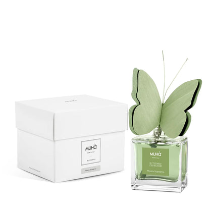Muhà Butterfly Diffuser profumatore ambiente farfalla legno betulla naturale Mosto Supremo