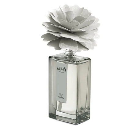 Muhà Peony Diffuser profumatore ambiente in vetro con diffusore peonia legno betulla - Stilmobili