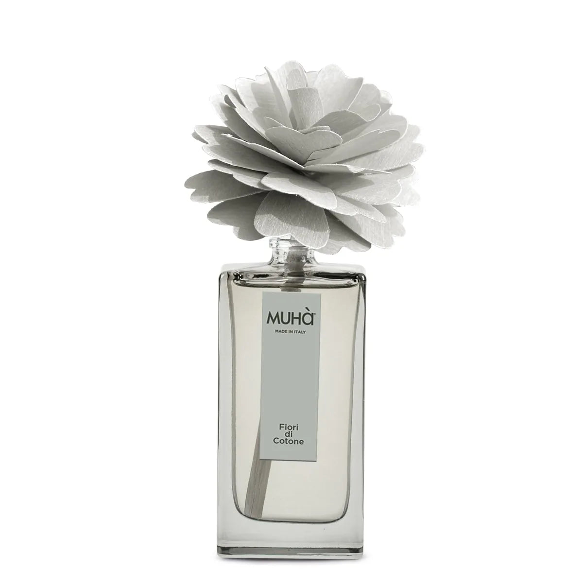 Muhà Peony Diffuser profumatore ambiente in vetro con diffusore peonia legno betulla - Stilmobili