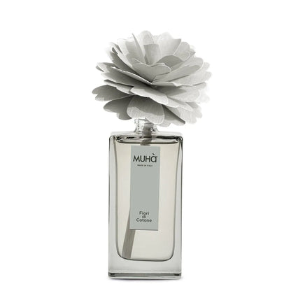 Muhà Peony Diffuser profumatore ambiente in vetro con diffusore peonia legno betulla - Stilmobili