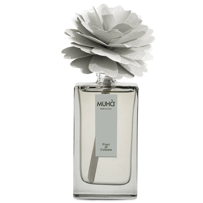 Muhà Peony Diffuser profumatore ambiente in vetro con diffusore peonia legno betulla - Stilmobili