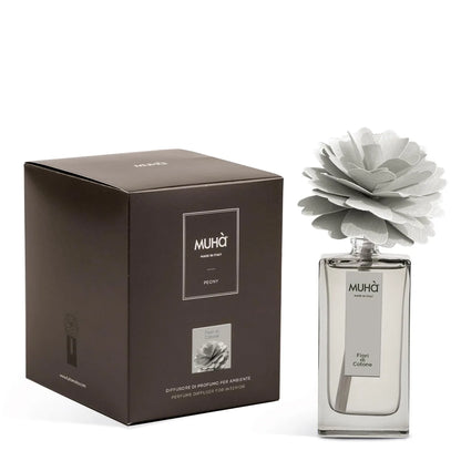 Muhà Peony Diffuser profumatore ambiente in vetro con diffusore peonia legno betulla - Stilmobili