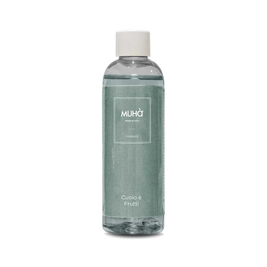 Muhà Ricarica 200ml Profumatore Ambiente Cuoio e Frutti - Fragranza calda e legnosa