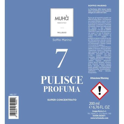 Muhà Deodorante Ambiente Spray Soffio Marino 200ml - fragranza marina