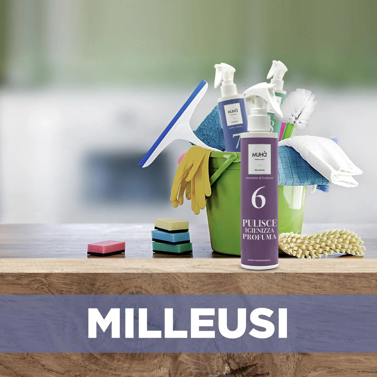Muhà Deodorante Ambiente Spray con essenza di spezie orientali - profumatore per interni