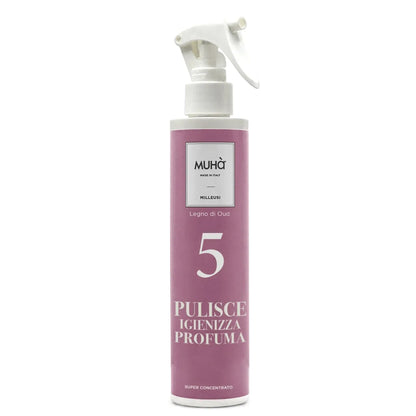 Muhà Deodorante Ambiente Spray con essenza di spezie orientali - profumatore per interni