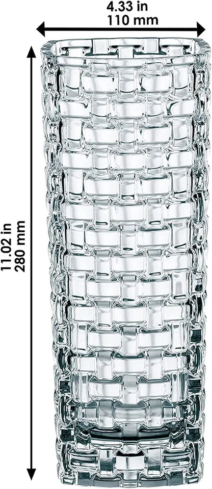 Nachtmann vaso cristallo sfaccettato design tedesco - Stilmobili