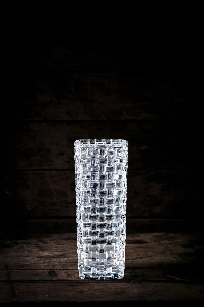 Nachtmann vaso cristallo sfaccettato design tedesco - Stilmobili