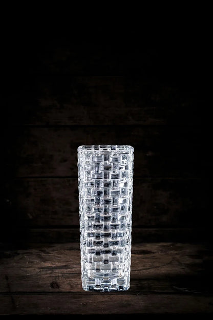 Nachtmann vaso cristallo sfaccettato design tedesco - Stilmobili